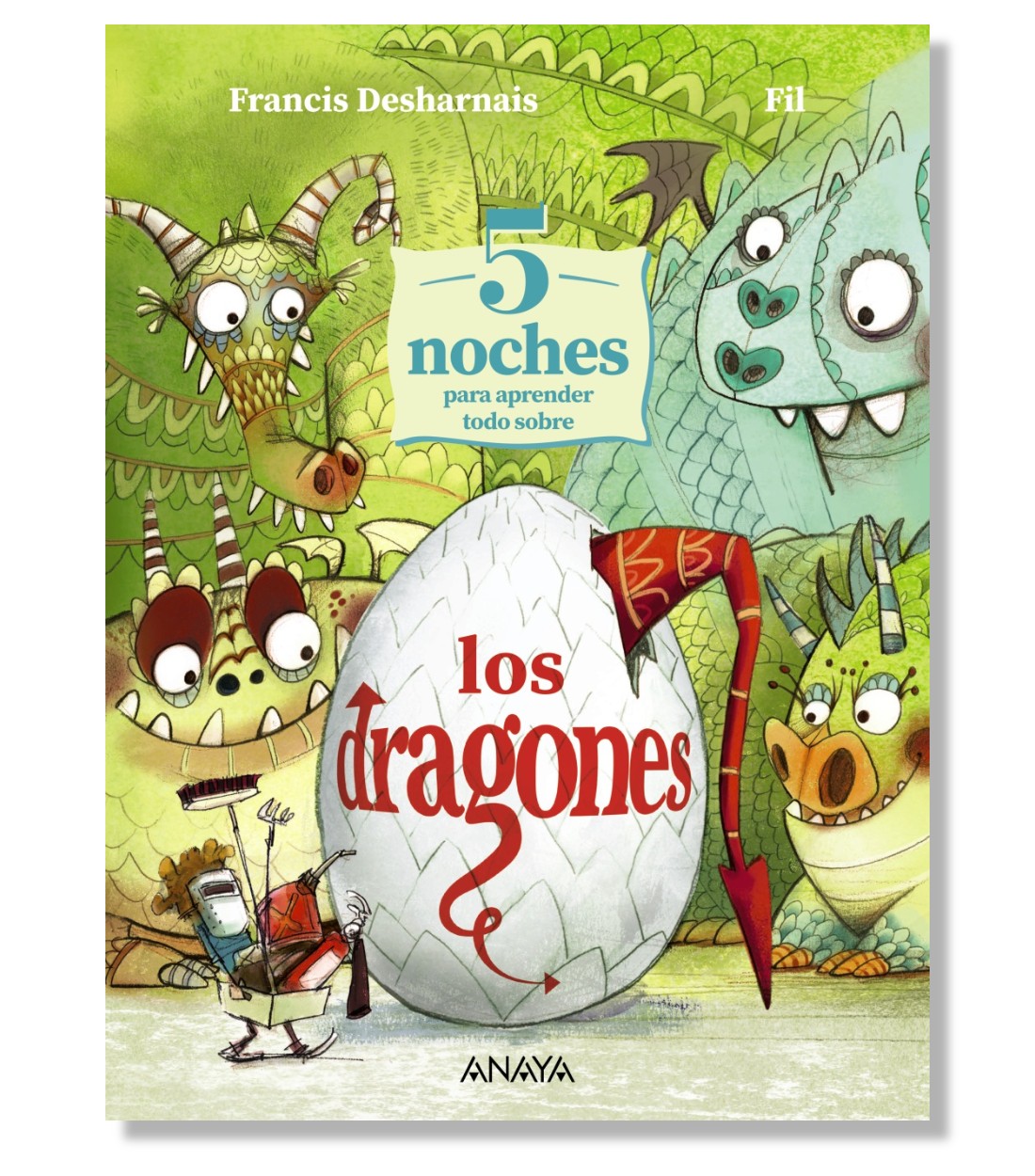 5 noches para aprender todo sobre los dragones